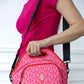 LunchTote Zippered Bag Insulated Neoprene Caddy (Pink Gatsby / X-Large 6.5 Quart Lunch Tote)