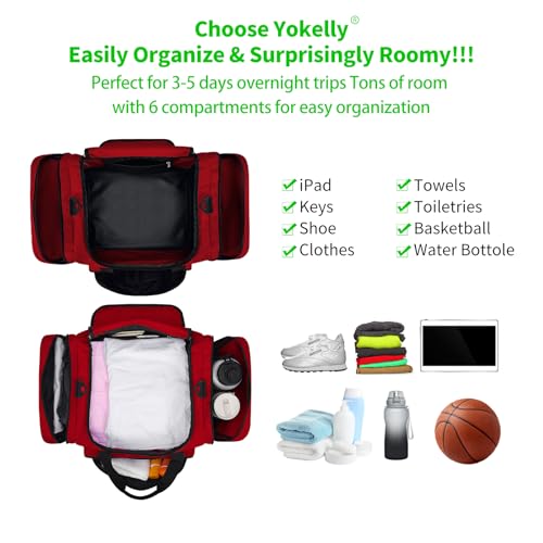 Sports Duffel Bag 20 inch for Travel Gym