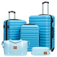 Luggage Set Hardside Suitcase (5 Count)