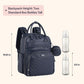 Leather Diaper Bag Backpack