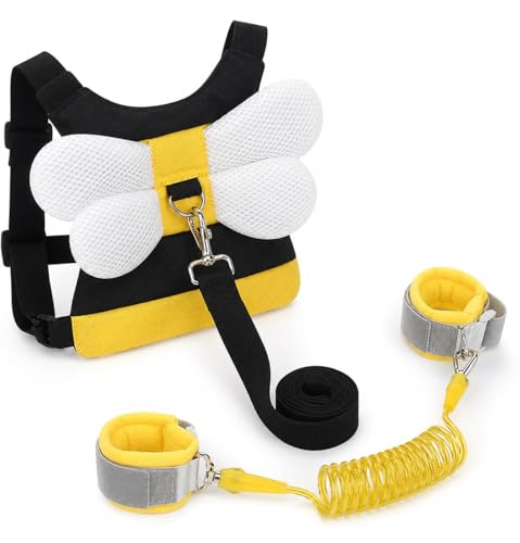 3 in 1 Toddler Harness Leashes + Anti Lost Wrist Link
