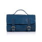 Premium Buffalo Leather Roll Toiletry Bag Travel Dopp Kit