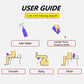 2PCS Pack 2in1 Vaginal Douche Perineal Irrigation 650ML Portable Bidets + Pocket Bidet Pipe