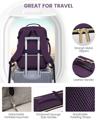 50L Travel Backpack for Women & Men