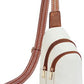 Crossbody Bags for Women Leather Sling Bag for Woman Travel Beige Brown