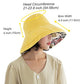 Women Floral Reversible Wide Brim Sun Hats Wired Edge Summer UPF Hat for Beach Hiking Garden Travel Lawn Work Chin Strap