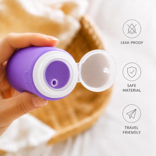 Travel Bottles for Toiletries (4 Count)