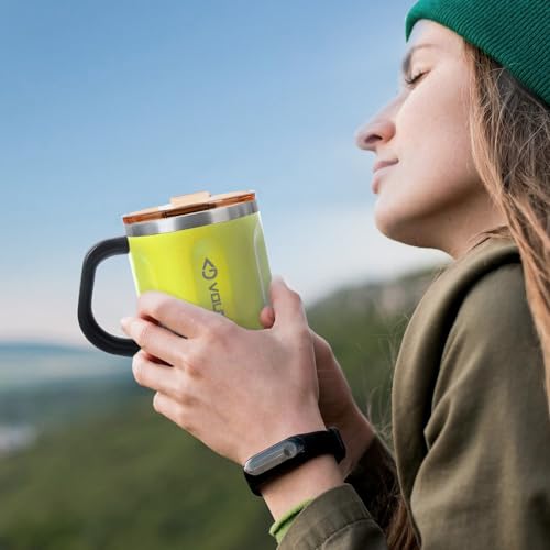 Coffee Mug with Handle and Lid
