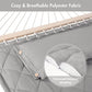 Patio Hammock with Spreader Bars and Detachable Pillow