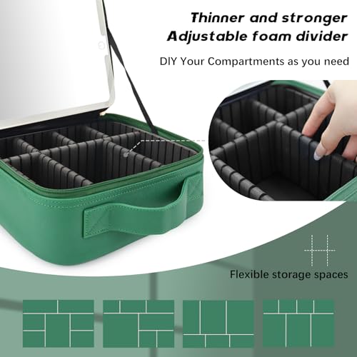 Makeup Bag with Led Mirror