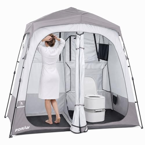 Portable Camping Shower Tent Deluxe Changing Room Easy Set Up Privacy Shelter