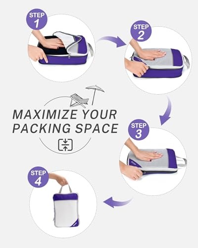 Compression Packing Cubes for Travel