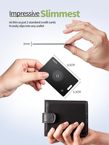 3 Pack 2026 Air Card Tag Tracker Wallet Tracker Card (3 Count)