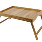 Acacia Bed Tray Table with Folding Legs