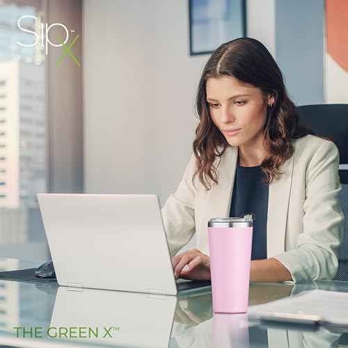 16 oz Insulated Coffee Tumbler with Leakproof Lid