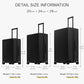 Luggage Sets 3 Piece (3 Count)