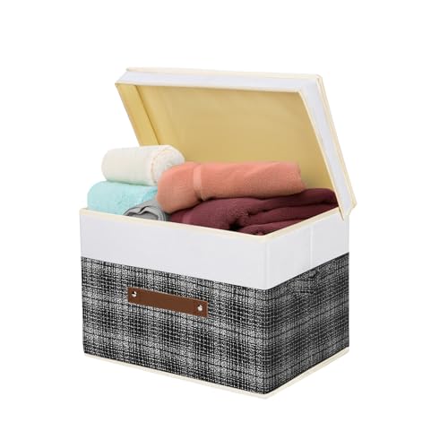 Collapsible Storage Bins with Lids (5 Count)