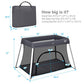Baby Foldable Travel Crib