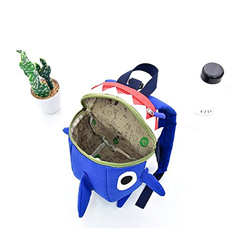 Safety Kids Leash Backpack with Harness Leash Shark for Toddlers Boys Girls