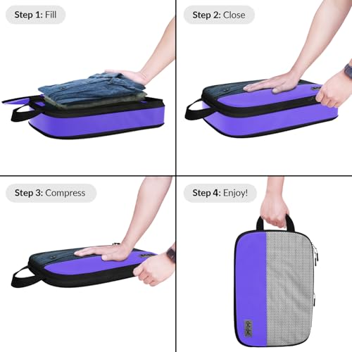 Large Packing Cubes for Travel (5 Count)