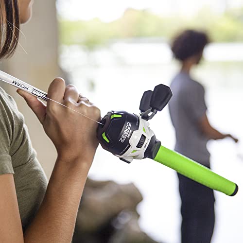 Roam Spincast Reel and Telescopic Fishing Rod Combo