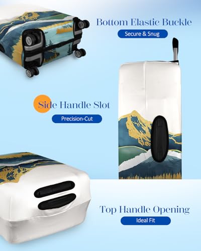 Luggage Cover for Suitcase Tsa Approved Protector