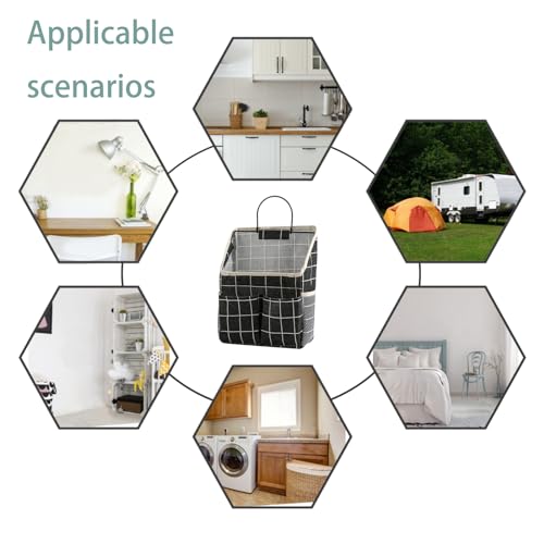 2pcs Wall Hanging Storage Bag