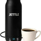 Jettle Electric Kettle - Travel Portable Heater for Coffee Tea Milk Soup - Stainless Steel Travel Water Boiler tea pot with Temperature Control - LED - Automatic Power Off - 450ml - Kitchen Appliance