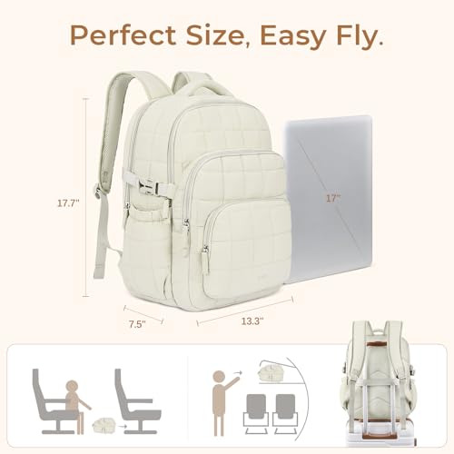 Quilted Backpack with RFID