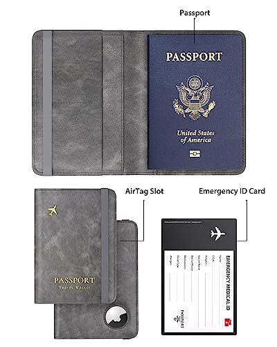 AirTag Passport Wallet
