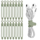 Silicone Cable Ties (16 Count)