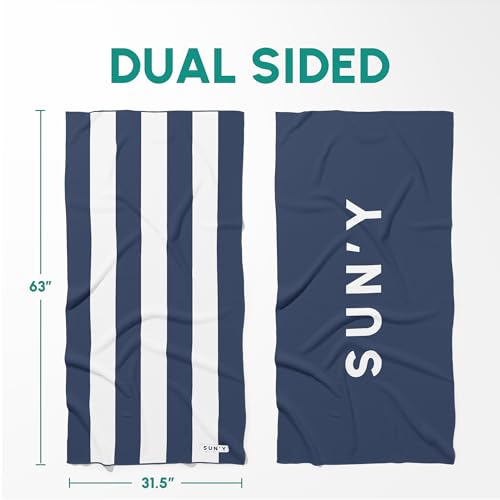 Waffle Microfiber Beach Towel