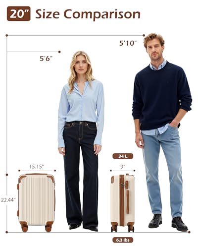 Luggage Lightweight and Durable Hardshell