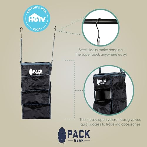 Hanging Luggage Organizer