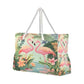 Large Beach Bags Totes Canvas Tote Shoulder Bag Soft Wave Water Resistant Bags for Gym Travel Daily Ocean