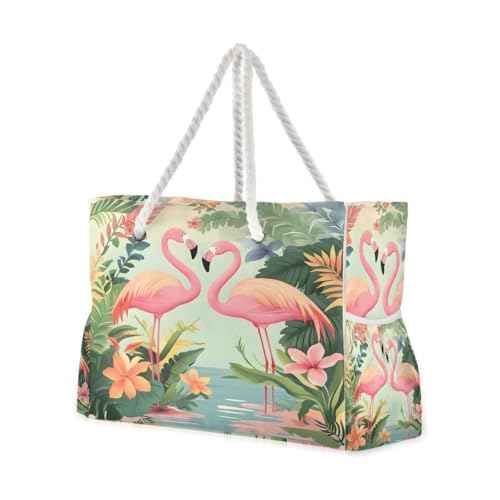 Large Beach Bags Totes Canvas Tote Shoulder Bag Soft Wave Water Resistant Bags for Gym Travel Daily Ocean