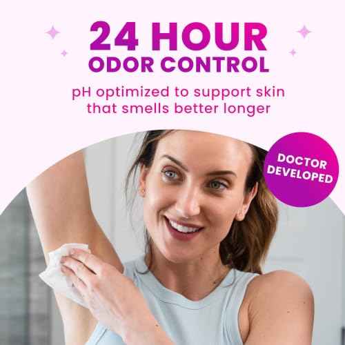 Acidified Deodorant Wipes (15 Count)