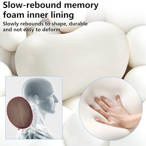 Car Neck Pillow Seat Ergonomic Design Memory Foam