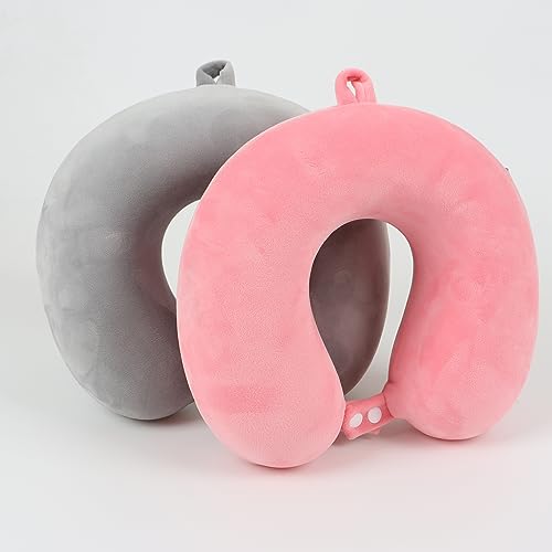 Pure Memory Foam Travel Pillow Set for Adults