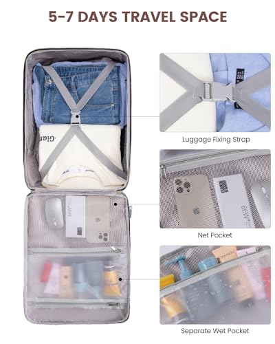 50L Travel Backpack for Women & Men