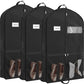 43" Travel Garment Bag with Pockets (3 Count)