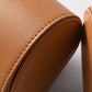 Single Leather Watch Roll Travel Case Brown