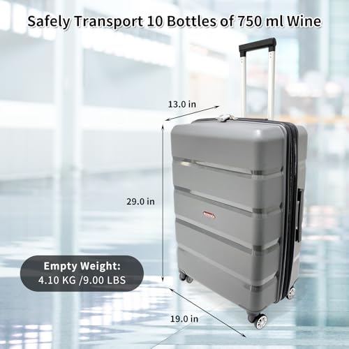 Premium Wine Travel Luggage (10 Count)
