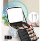 Travel Makeup Bag with LED Mirror