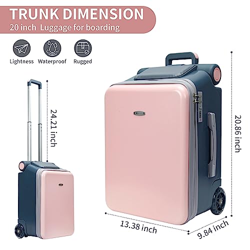 Expandable Luggage with Spinner Wheels