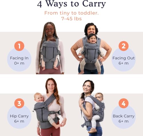 8 Baby Carrier Newborn to Toddler
