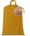 LFH Home Large Premium Cotton Rich Canvas Laundry Bag with Drawstring and Handles Heavy Duty (6 Count)