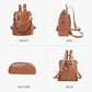 Women Backpack Purse PU Leather Anti