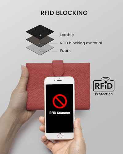 RFID Passport Holder Travel Wallet for Women