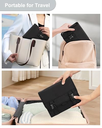 Small Hanging Travel Toiletry Bag for Men and Women